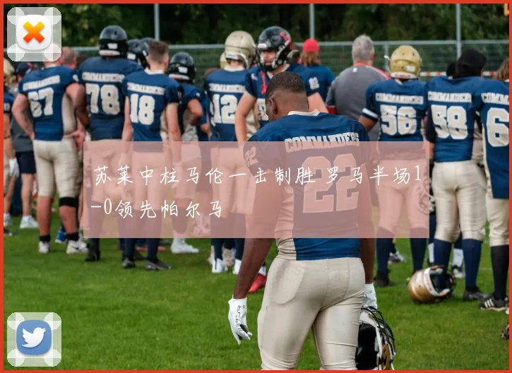 苏莱中柱马伦一击制胜 罗马半场1-0领先帕尔马